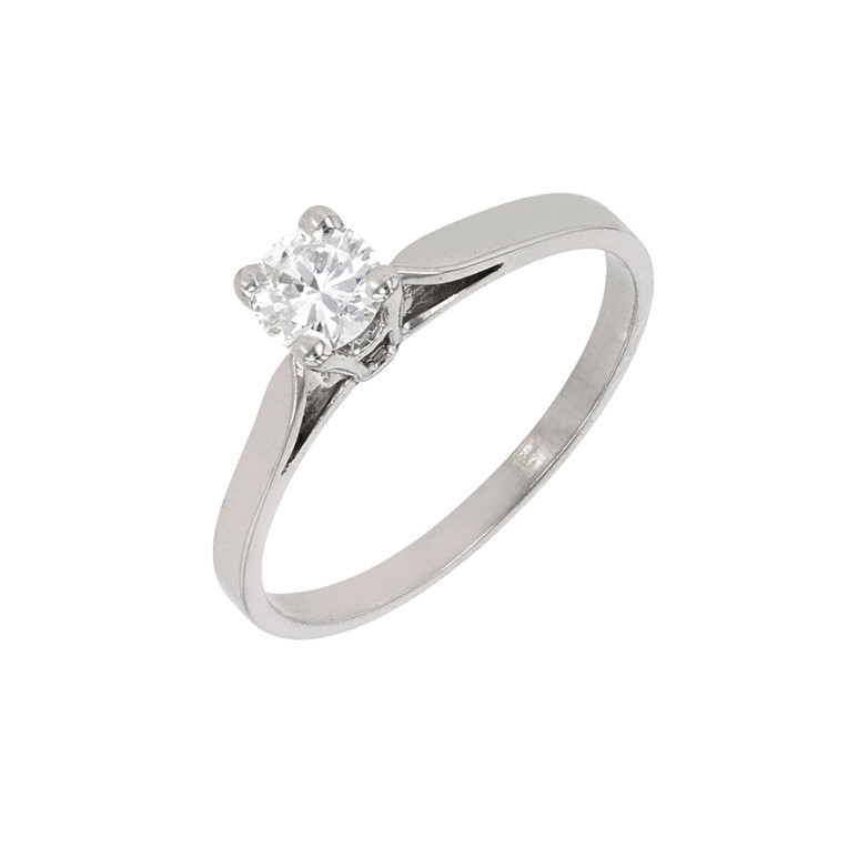 Acheter Solitaire diamant 0.33 carat or blanc 1.79g Comme neuf - 1000,00 € Solitaire diamant 0.33 carat or blanc 1.79g Comme neuf - reconditionné disponible sur Gemme Les Bijoux